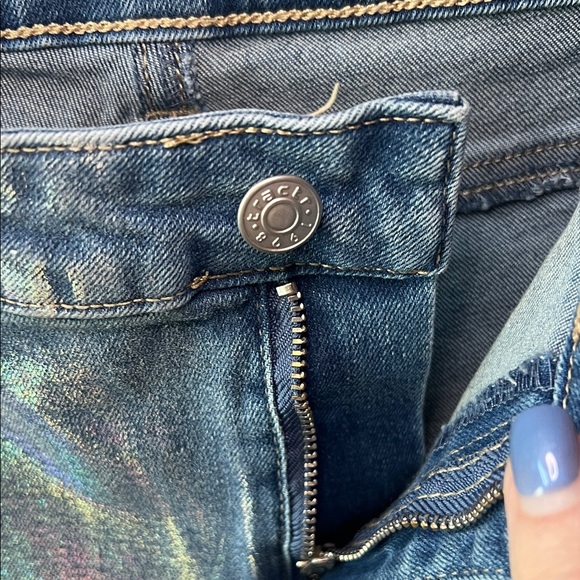 Tractr Iridescent Flare Jeans - Picture 3 of 6